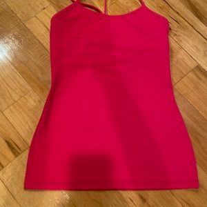 Lululemon hot pink tank